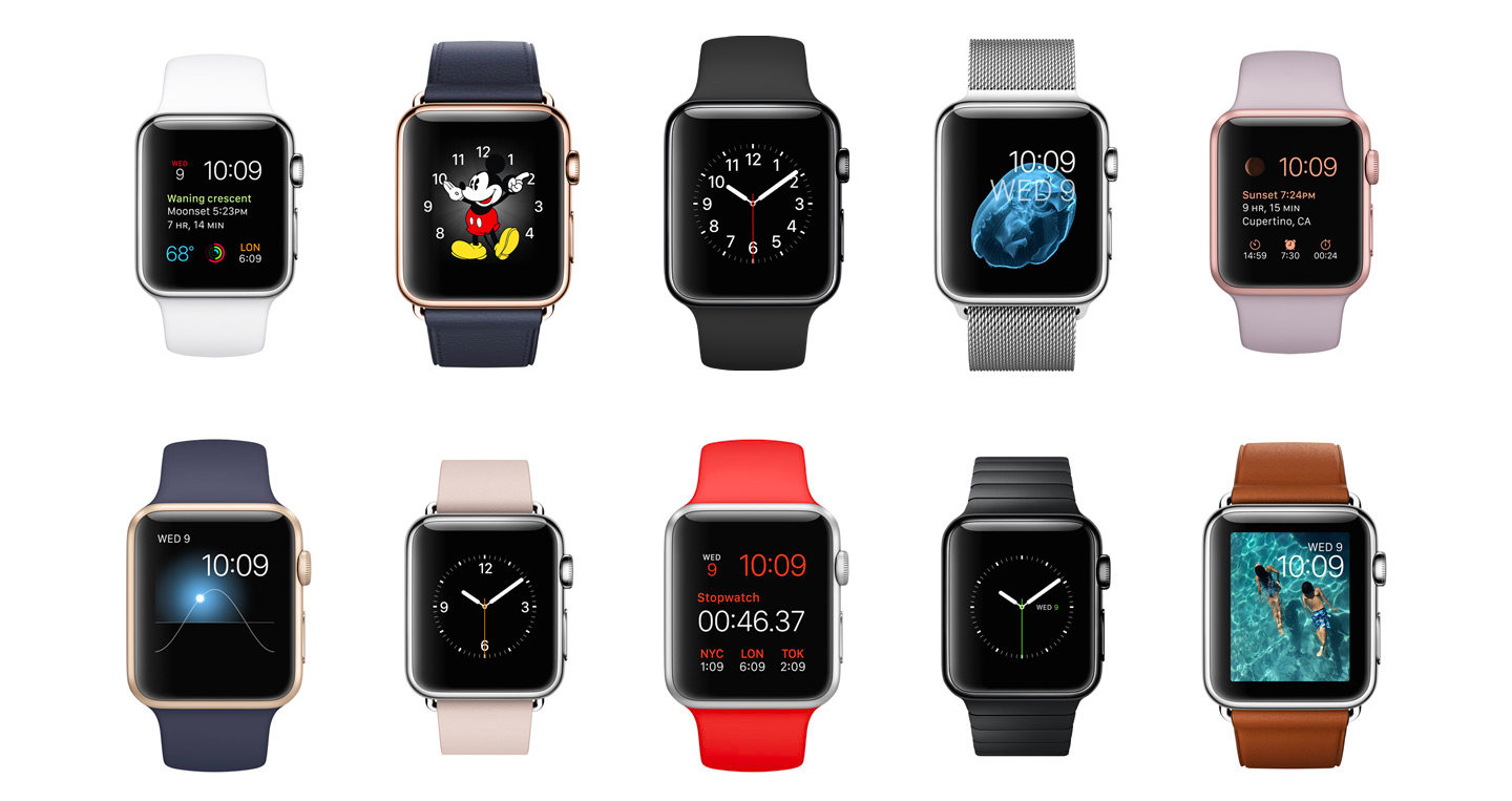 10 different apple watches