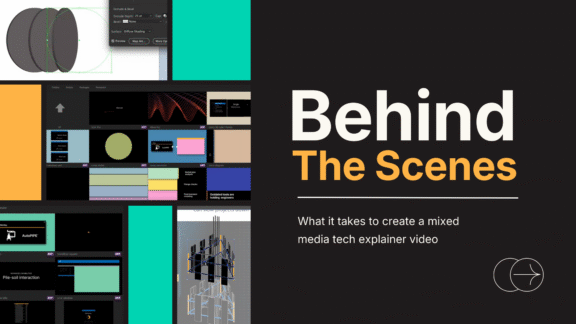 BTS: What It Takes to Create a Mixed Media Tech Explainer Video